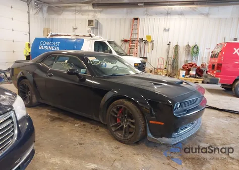 2022 Dodge Challenger R/T Scat Pack Widebody из США, поврежденный, VIN 2C3CDZFJ9NH147155